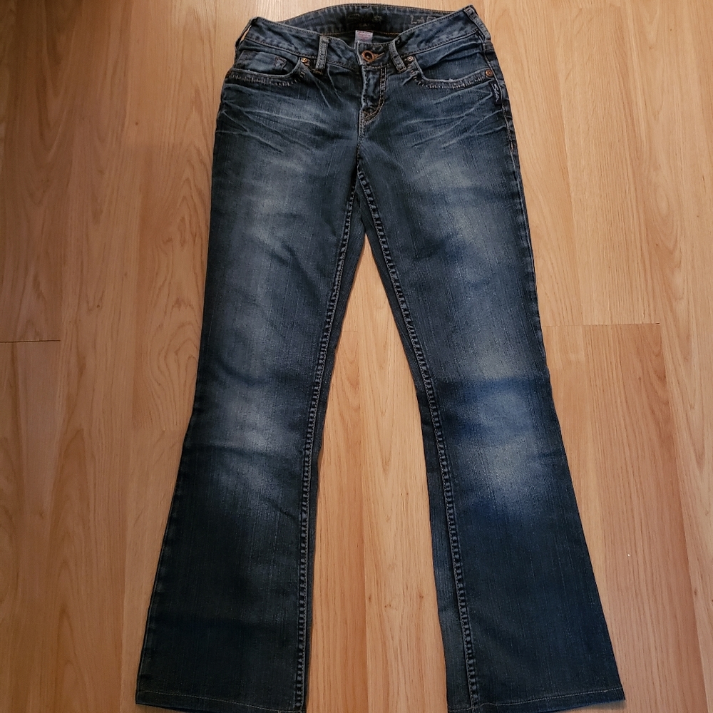 Silver jeans
